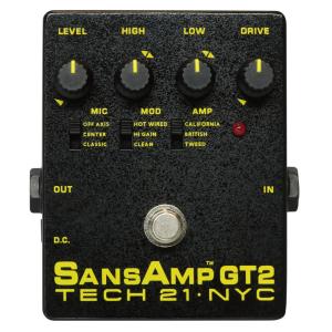 TECH21 SansAmp GT2 アンプシミュレーター ギター エフェクター プリアンプ