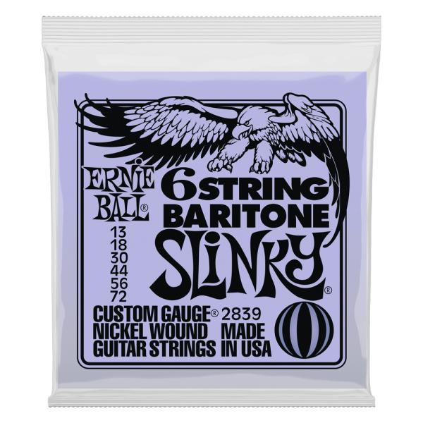 アーニーボール ERNIE BALL 2839 6-STRING BARITONE SLINKY バ...