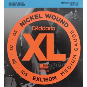 D'Addario EXL160M ベース弦