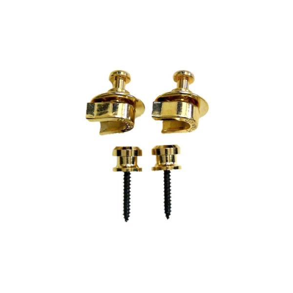 GROVER GP800G ゴールド クイックリリースストラップロック ギターストラップロック