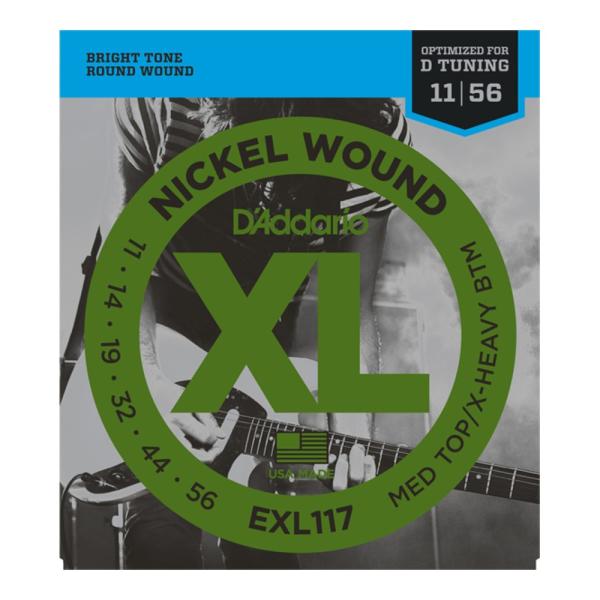 ダダリオ D&apos;Addario EXL117 Medium top X-Heavy Bottom fo...