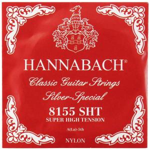 HANNABACH E8155 SHT-Red A 5弦 バラ弦 クラシックギター弦