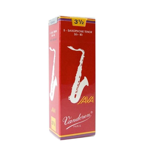 Vandoren SR2735R テナーサックスリード JAVA FILED-RED CUT [3....