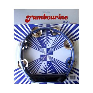 モンキータンバリン 皮なしタイプ 木製 20cm ベル6組タイプ タンバリン