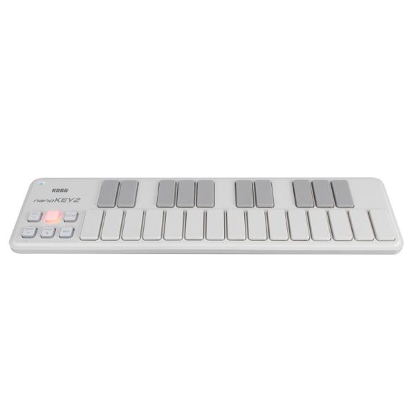 コルグ MIDIキーボード 25鍵 KORG nanoKEY2-WH USB-MIDIコントローラー...