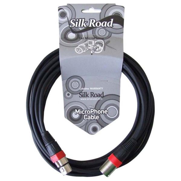 マイクケーブル XLR オス-メス 5m Silk Road シルクロード LM203-5 マイクコ...