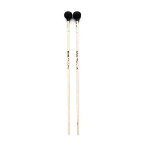 Ron Vaughn RVN-MBM2B Medium Block Mallets ウッドブロックマ...