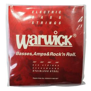 ワーウィック WARWICK 42200 M 4 045/105 RED stainless steel 4-string Set ベース弦｜chuya-online チューヤオンライン