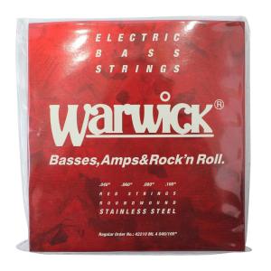 ワーウィック WARWICK 42210 ML 4 040/100 RED stainless steel 4-string Set ベース弦｜chuya-online チューヤオンライン