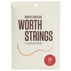 Worth Strings C-8 クリアフロロカーボン8弦用
