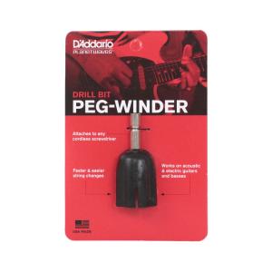 Planet Waves by D'Addario PW-DBPW-01 DRILL BIT PEG WINDER ドライバー取り付け用