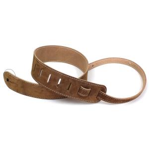 ライブライン ギターストラップ 革 YMS38LBR スエード レザー ライトブラウン LIVE L...