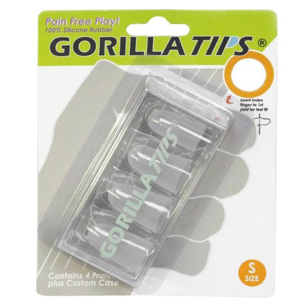 Gorilla Tips Small Clear フィンガープロテクター ギター用指サック
