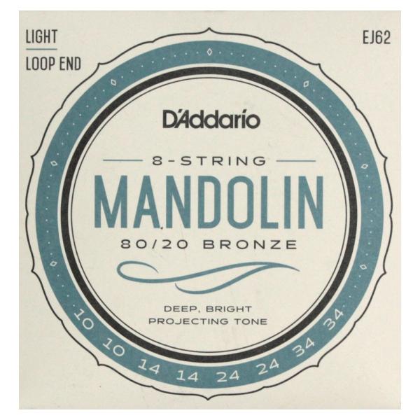 マンドリン 弦 ダダリオ D&apos;Addario EJ62 Mandolin マンドリン弦