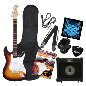 エレキギター初心者セット LEGEND LST-Z 3TS ミニアンプ付き