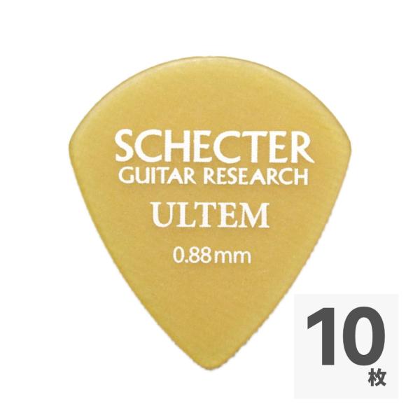 SCHECTER SPJ-88-UL JAZZタイプ 0.88mm ウルテム ギターピック×10枚