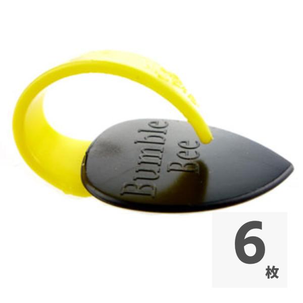 Fred Kelly Delrin Bumblebee Teardrop Pick Light バン...