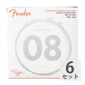 フェンダー Fender Yngwie Malmsteen Signature Electric Guitar Strings ballet 8-46 エレキギター弦×6セット｜chuya-online