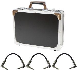 Dicon Audio EC3525BK エフェクターケース パッチケーブル3本付きセット