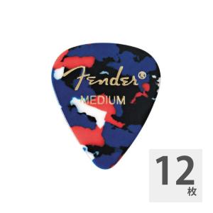 フェンダー ギターピック 12枚 セット ミディアム 351 Shape Classic Picks Confetti Medium Fender｜chuya-online