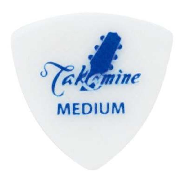 ギターピック 30枚 タカミネ MEDIUM ポリアセタール トライアングル P3W TAKAMIN...