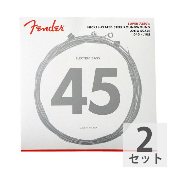 フェンダー Fender Bass Strings Nickel Plated Steel 7250...