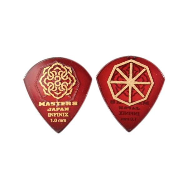ギターピック 10枚 セット マスターエイトジャパン 1.0mm JAZZ III XL TYPE ...