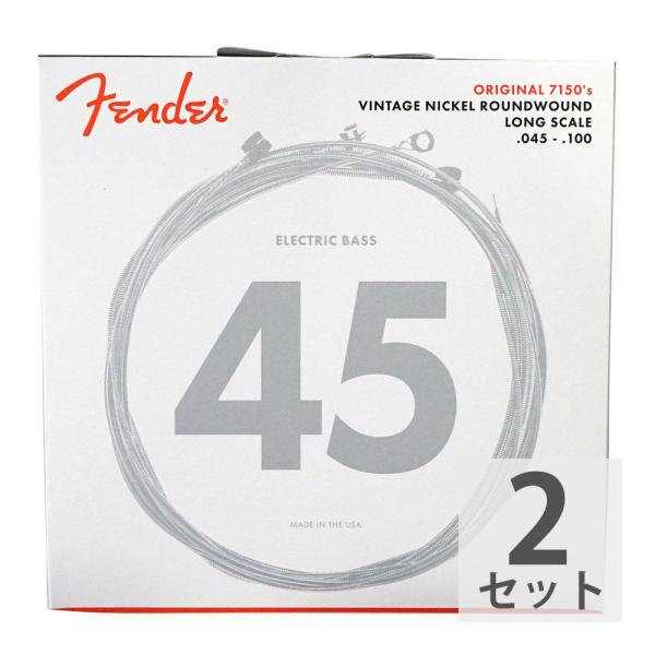 フェンダー Fender Bass Strings Pure Nickel 7150ML 45-10...