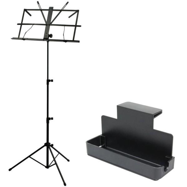 KIKUTANI MS-30 BLK スチール製カラー譜面台 楽譜スタンド ブラック Dicon A...