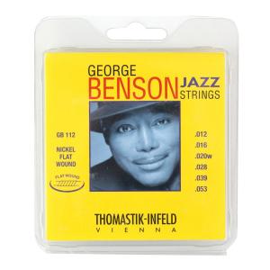 Thomastik-Infeld GB112 GEORGE BENSON JAZZ STRINGS Flat Wound フラットワウンドギター弦×6セット｜chuya-online