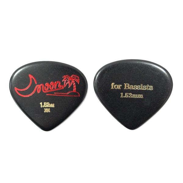 ベースピック 10枚 セット ムーン 1.52mm XH 1.52 BK Moon