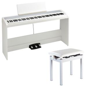 コルグ KORG B2SP WH 電子ピアノ 純正高低自在イス付き ホワイト