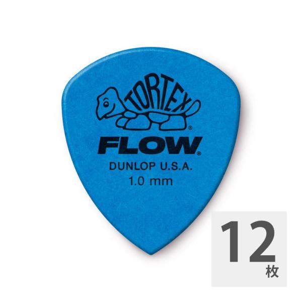 ジムダンロップ ギターピック 12枚 558B10 Tortex FLOW Standard 1.0...