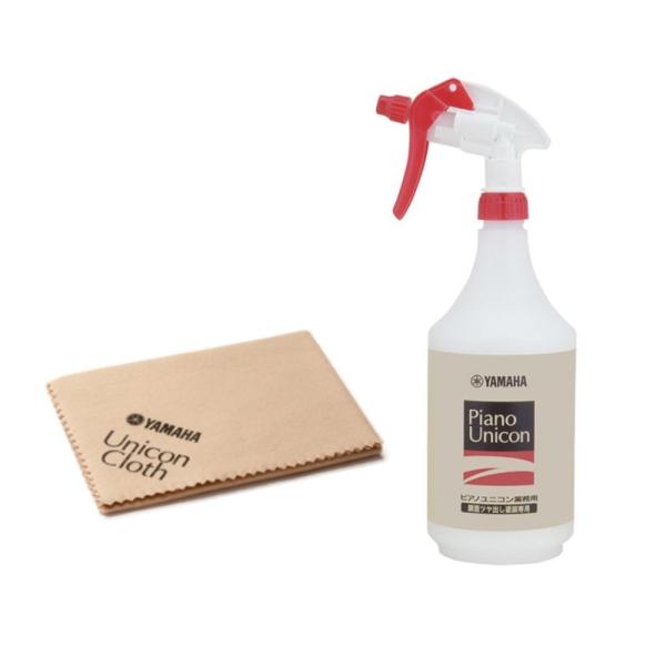 ヤマハ YAMAHA PUG2 ピアノユニコン 業務用 1L ＆ PUCL2 ユニコンクロス メンテ...