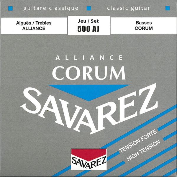 サバレス 弦 SAVAREZ 500AJ コラムアリアンス×6SET クラシックギター弦 ハイテンシ...