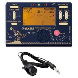 YAMAHA TDM-700DF2 ディズニー ファンタジア ミッキー チューナー メトロノーム FA-01 チューナー用コンタクトマイク付き 2点セット