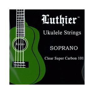 Luthier LU-SU Ukulele Super Carbon 101 Strings ソプラノ用 ウクレレ弦×6セット｜chuya-online