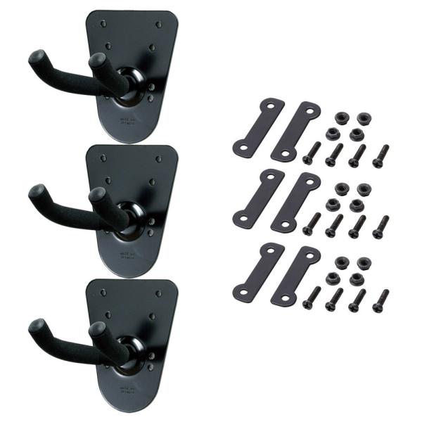 KIKUTANI UH-425 ウクレレハンガー×3個＆メタルラックアダプター×1セット