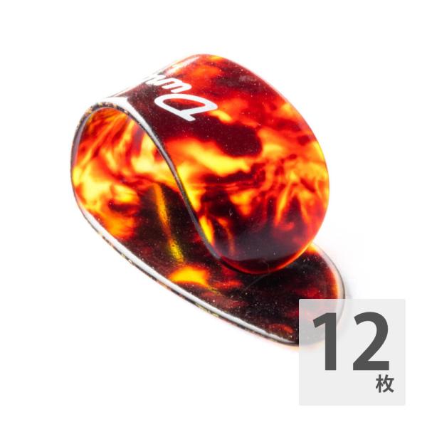 ギターピック サムピック 12枚 セット ジムダンロップ XL 9024 Shell Thumbpi...