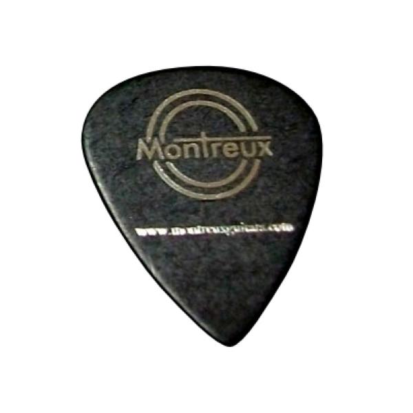 Montreux pick スモールティア 1.00mm デルリン黒 No.2804 ギターピック×...