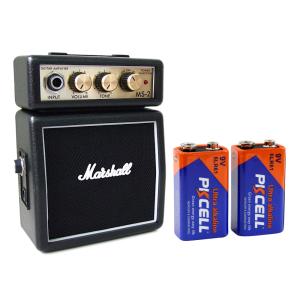 マーシャル MARSHALL MS2 Mighty Mini 小型ギターアンプ 9V電池セット｜chuya-online