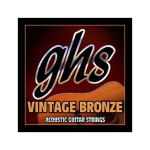 GHS VN-12L 12-String Vintage Bronze LIGHT 011-048 12弦アコースティックギター弦×12セット｜chuya-online