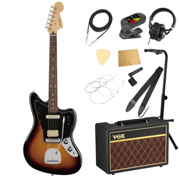 フェンダー Fender Player Jaguar PF 3TS エレキギター VOXアンプ付き ...