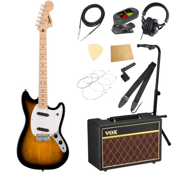 Squier スクワイヤー スクワイア Sonic Mustang MN 2TS エレキギター ムス...