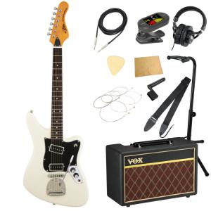 エレキギター 入門セット AriaProII MAC-STD Metallic Blue Shade VOX