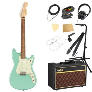 Fender フェンダー Player Duo Sonic PF SFMG エレキギター VOXアンプ付き 入門11点 初心者セット｜chuya-online