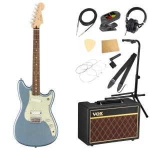 Fender フェンダー Player Duo Sonic HS PF IBM エレキギター VOXアンプ付き 入門11点 初心者セット｜chuya-online