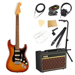 Fender フェンダー Player Plus Stratocaster PF Sienna Sunburst エレキギター VOXアンプ付き 入門11点 初心者セット｜chuya-online