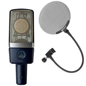 AKG アーカーゲー マイク C214 コンデンサーマイク + メタル