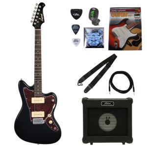 ARIA（楽器） エレキギター 初心者 レジェンド LEGEND LST-Z BK